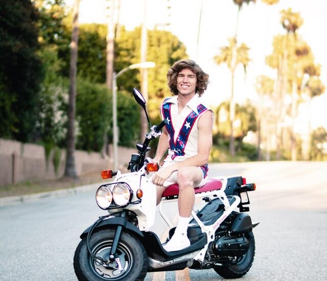 Danny Duncan with his Bike