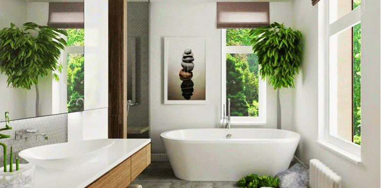 feng shui bathroom