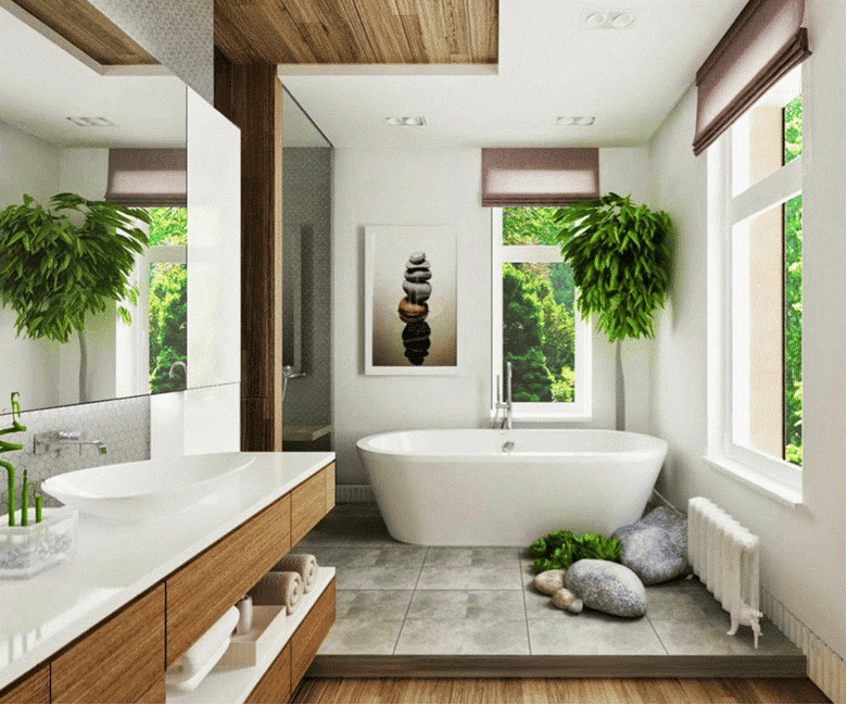 feng shui bathroom